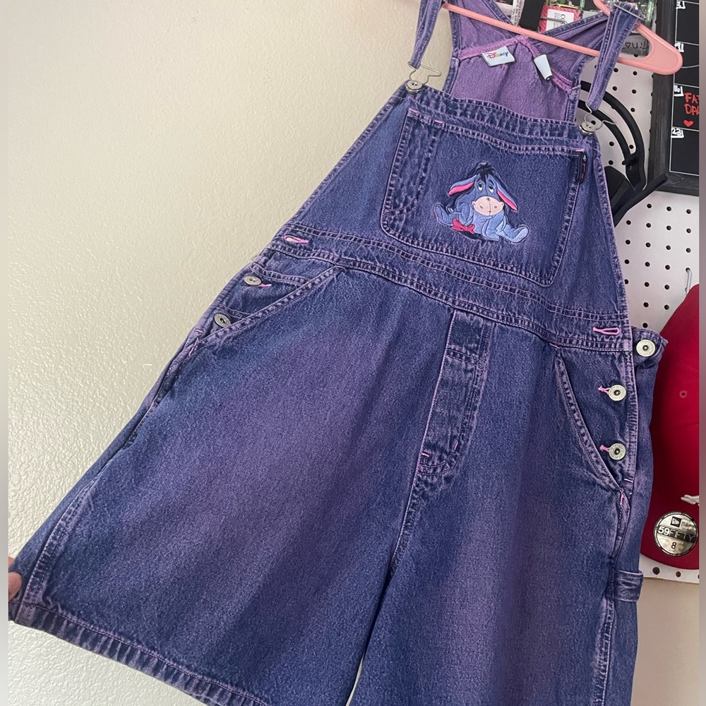 Eyore overall shorts !medium!